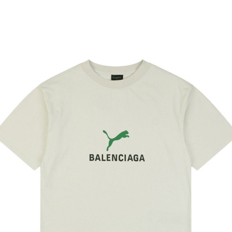 Puma Balanced Cream Short Sleeve T-Shirt view
