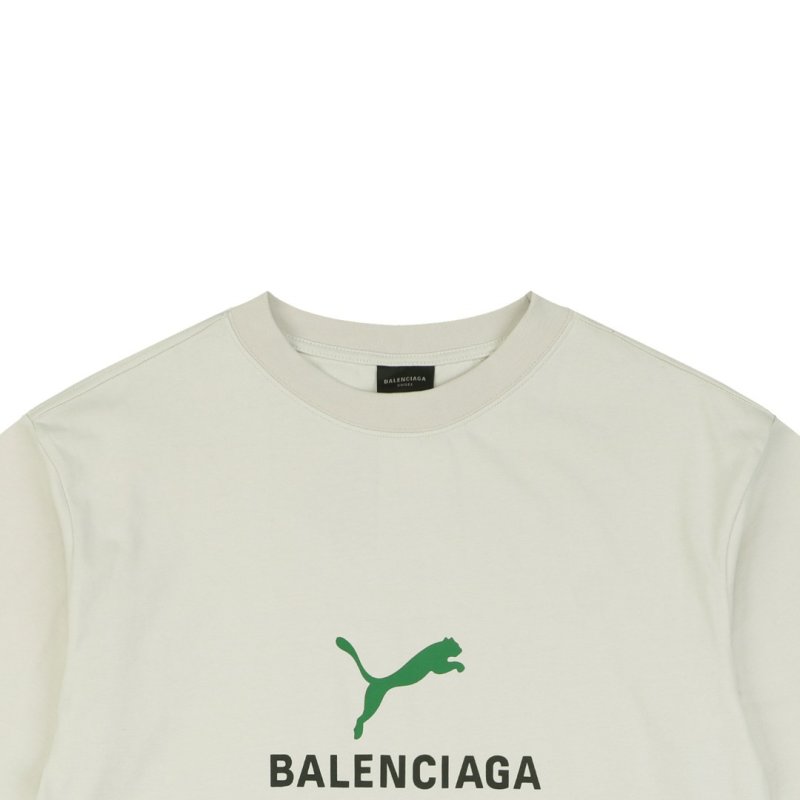Puma Balanced Cream Short Sleeve T-Shirt view