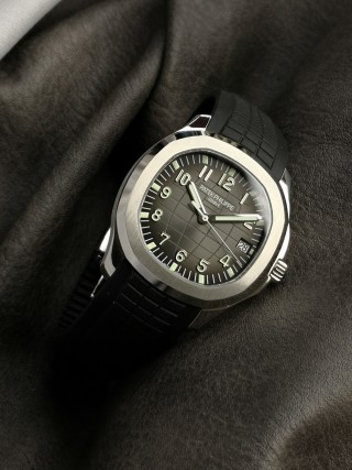 Patek Philippe Aquanaut 5167A Black Dial Steel Watch