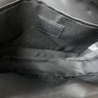 Louis Vuitton Steamer Monogram Messenger Bag Black view 9
