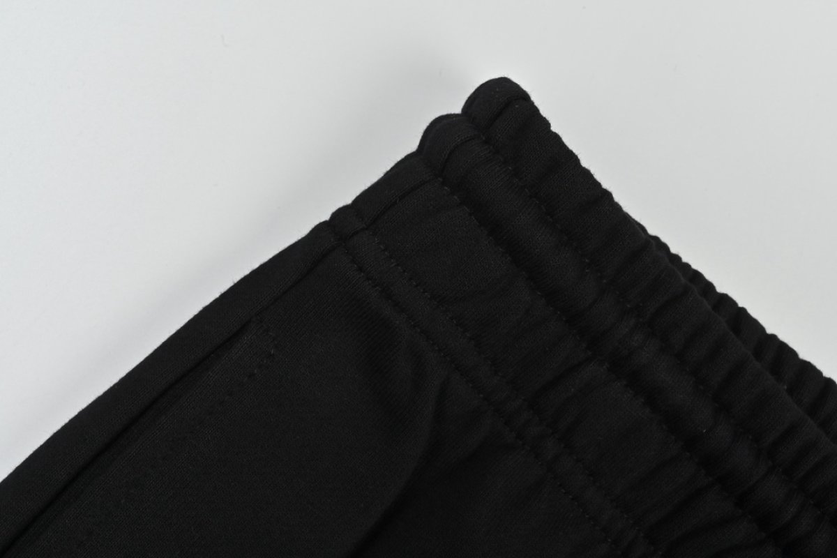 Black High-Waist Tailored Trousers view