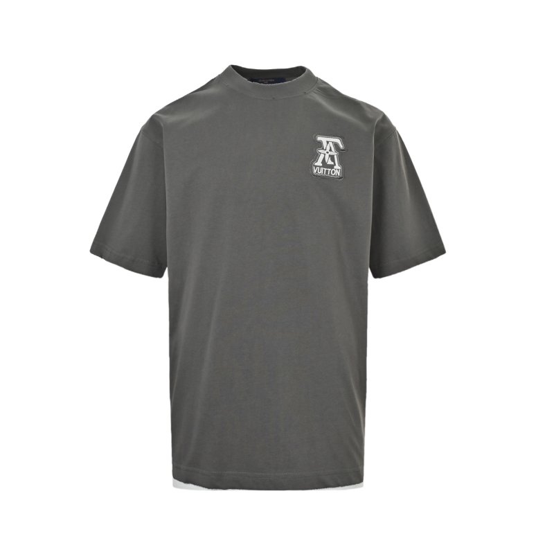 Louis Vuitton Monogram Logo Oversized T-Shirt Charcoal Grey view