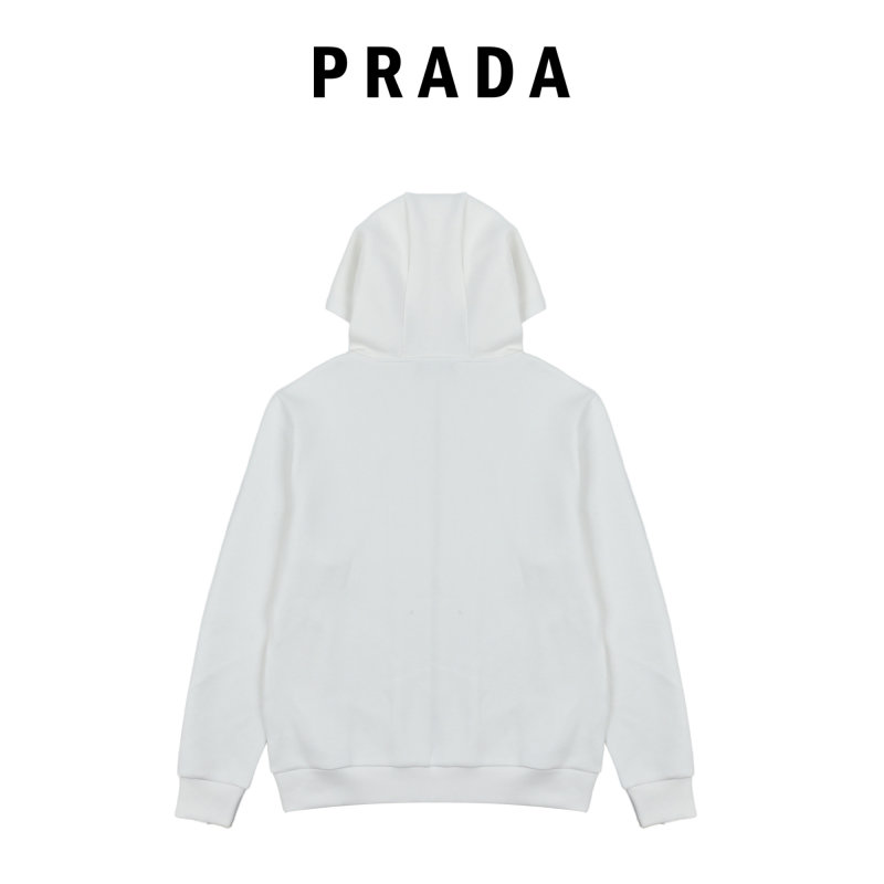 White Zip-Up Windbreaker Jacket with Colour-Block Detail view