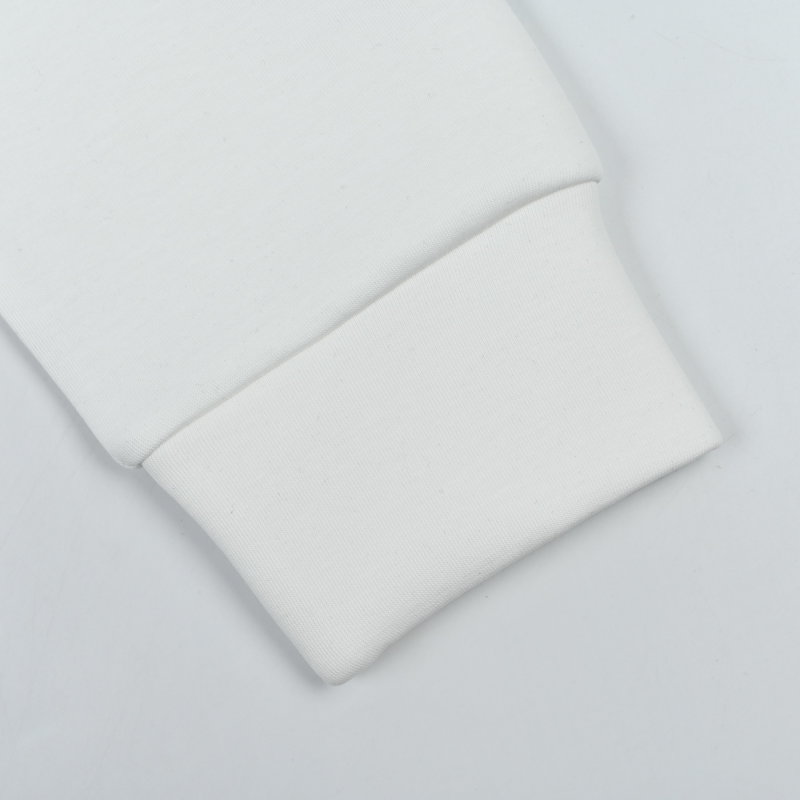 White Zip-Up Windbreaker Jacket with Colour-Block Detail view
