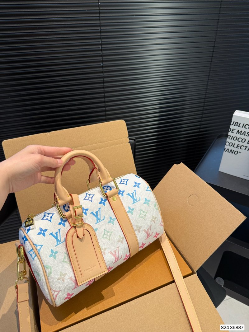 Louis Vuitton Speedy Monogram Canvas Multicolor Handbag view