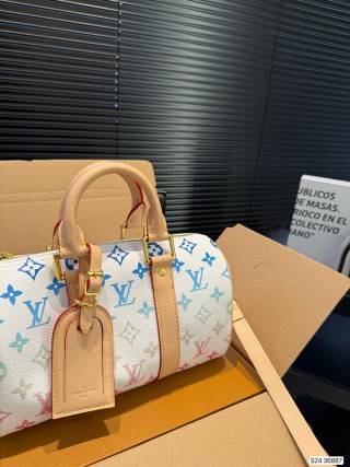 Louis Vuitton Speedy Monogram Canvas Multicolor Handbag view 7