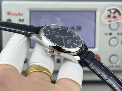 Longines Master Collection Moonphase 40mm Automatic Watch Blue view 7