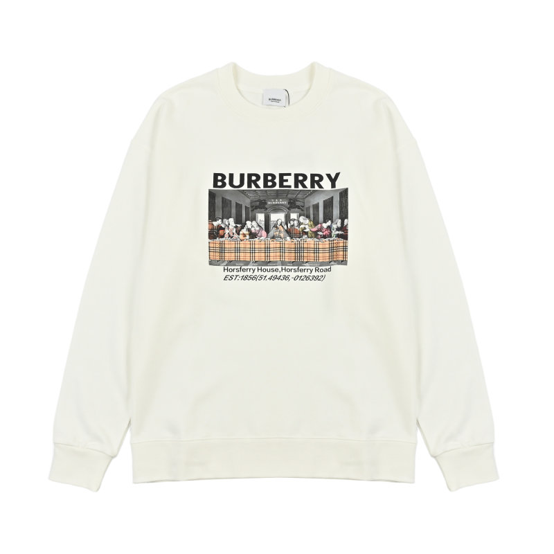 Burberry Horseferry House Cream Sweatshirt view