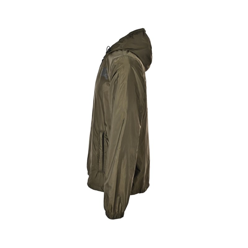 Stone Island Olive Nylon Hooded Jacket view