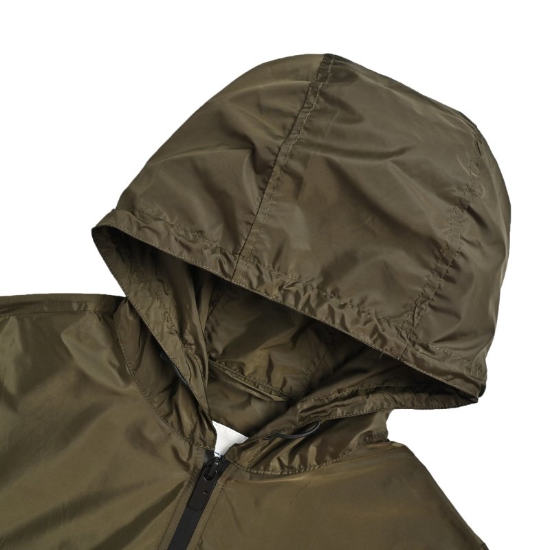 Stone Island Olive Nylon Hooded Jacket view