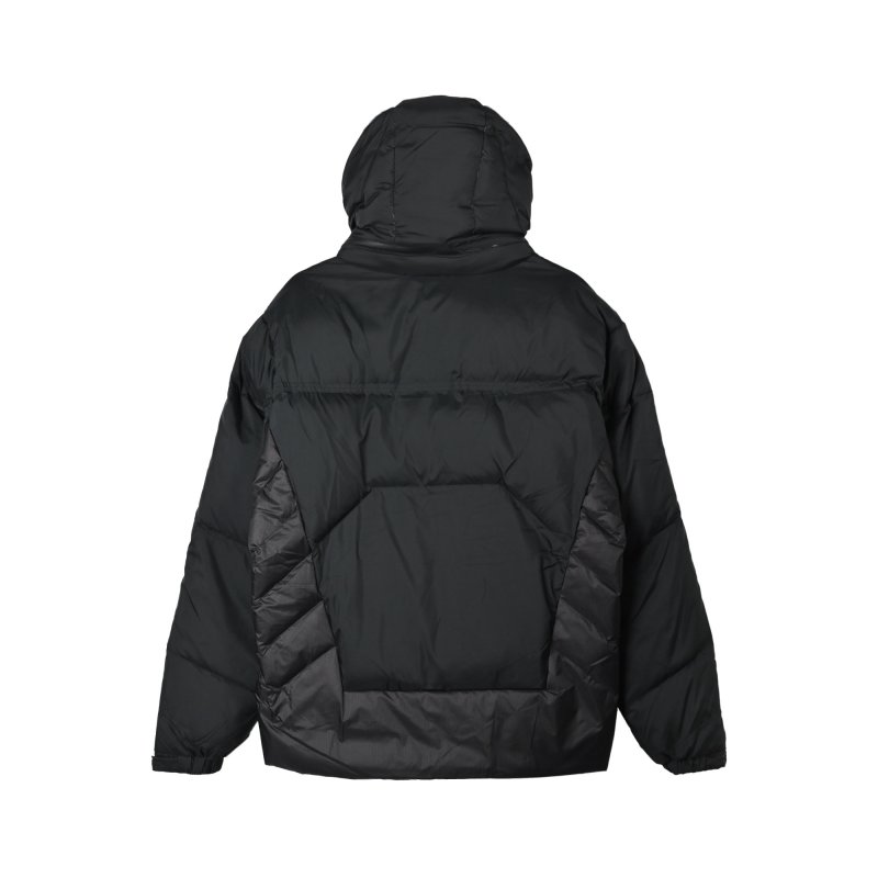 Black Oversized Puffer Down Jacket view