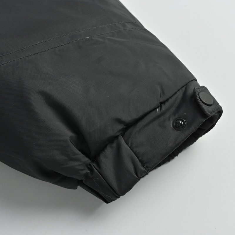 Black Oversized Puffer Down Jacket view