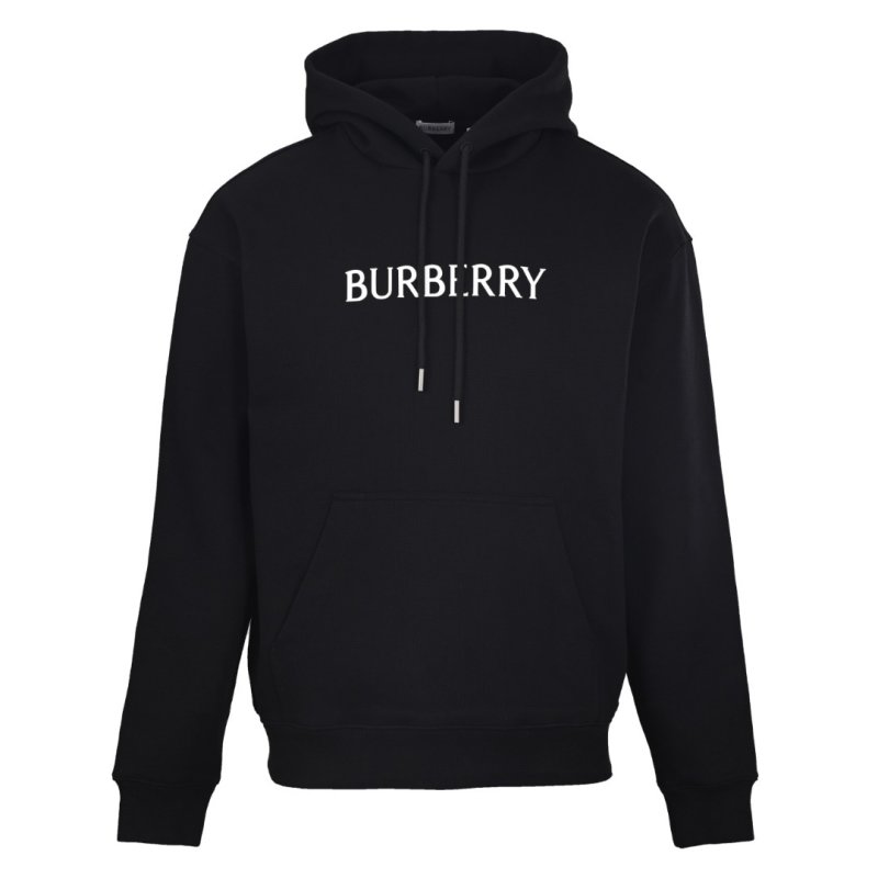 Burberry Black Logo Hoodie view