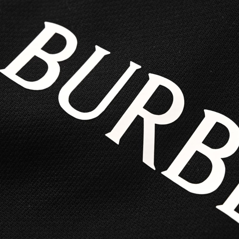 Burberry Black Logo Hoodie view