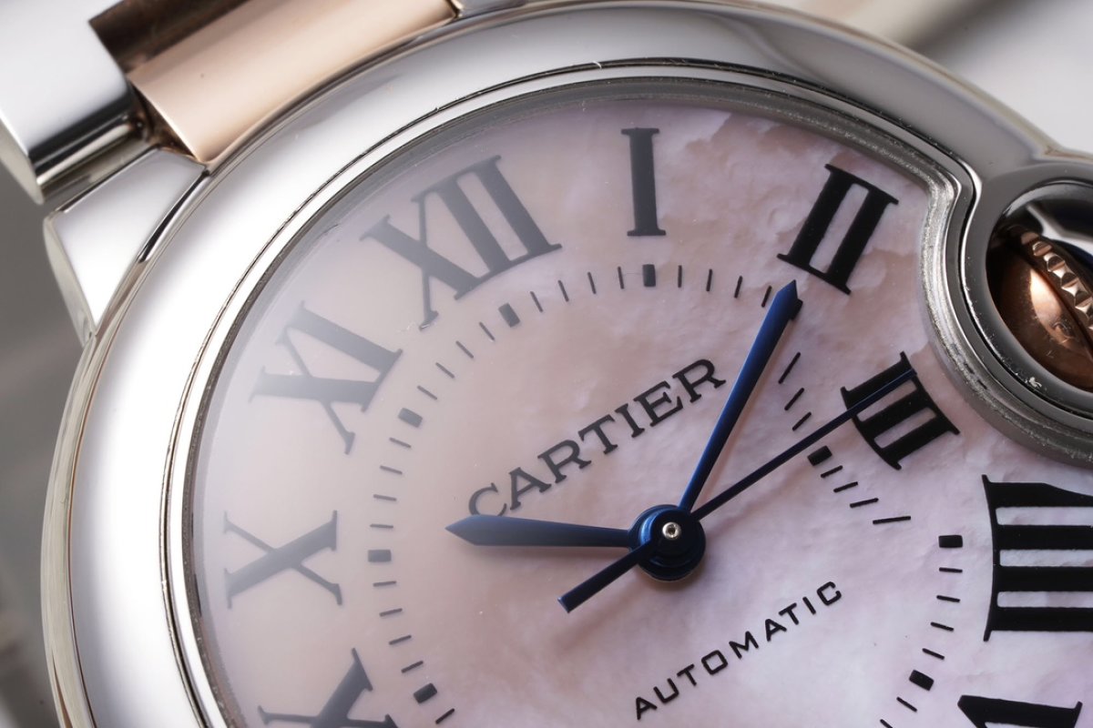 Cartier Ballon Bleu 33mm Two-Tone Watch view