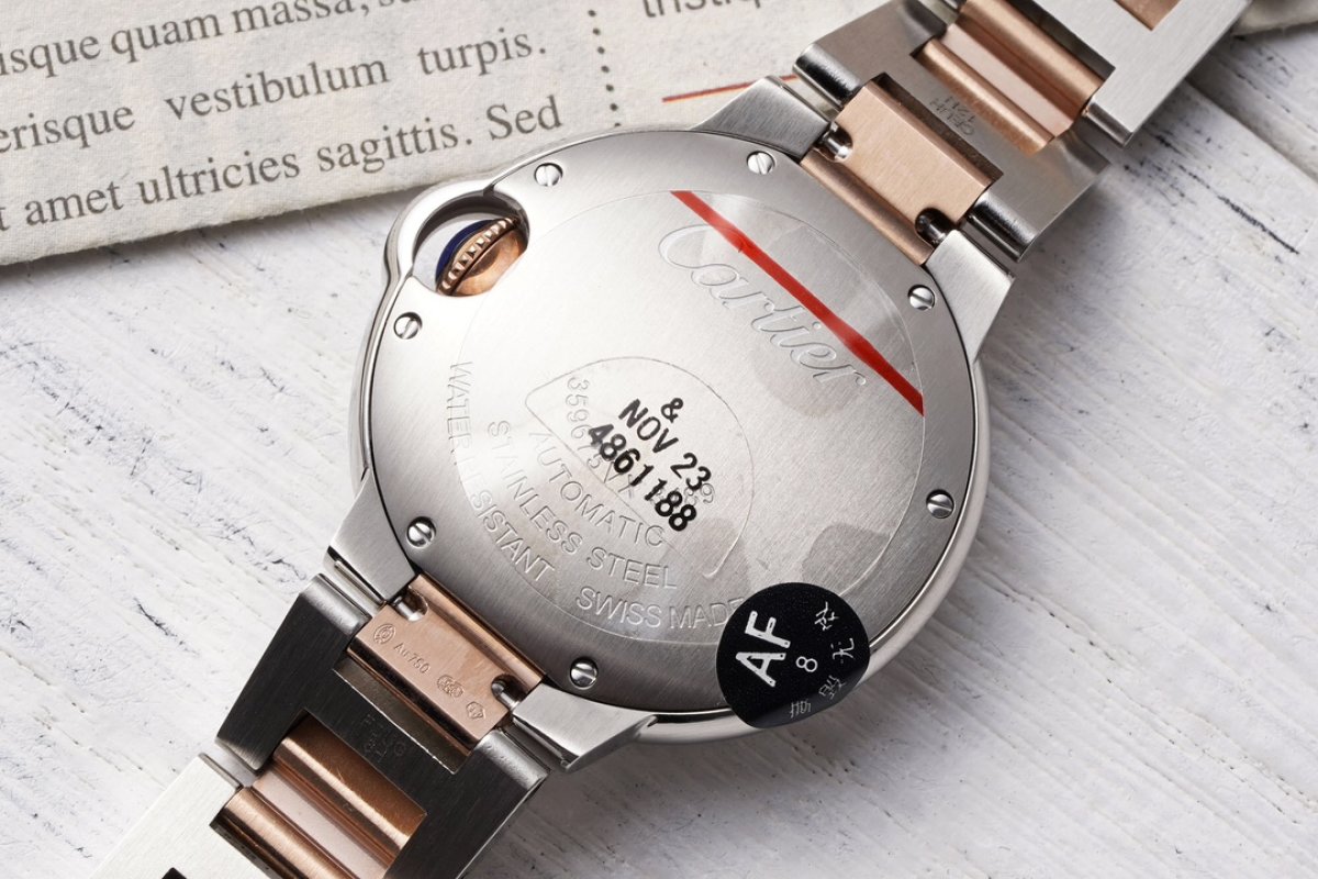 Cartier Ballon Bleu 33mm Two-Tone Watch view