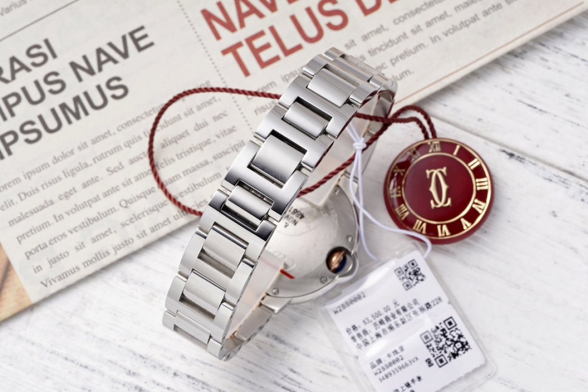 Cartier Ballon Bleu 33mm Two-Tone Watch view