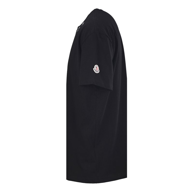 Moncler Black Logo T-Shirt view