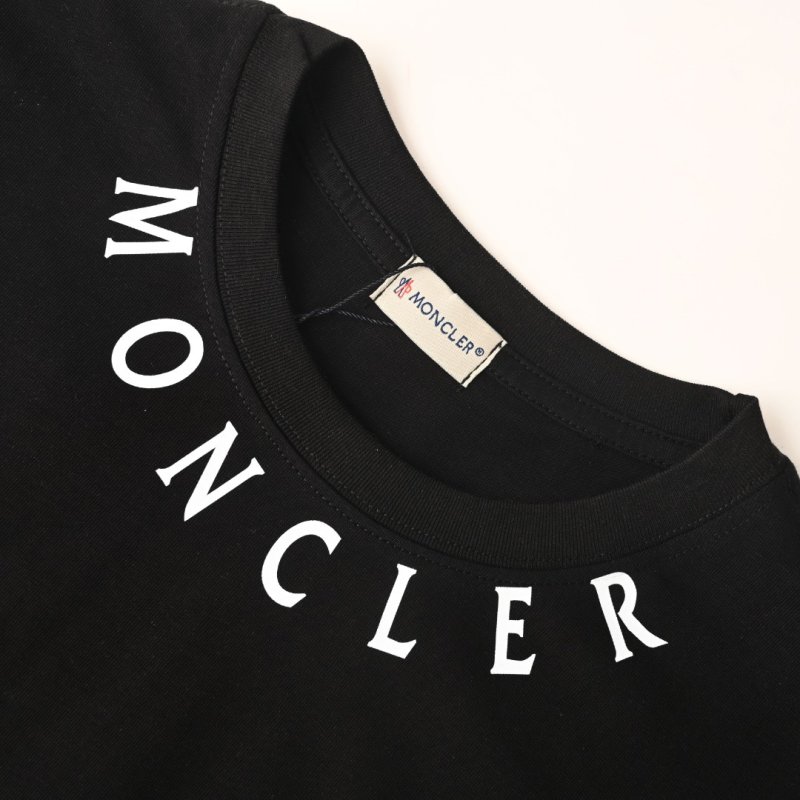 Moncler Black Logo T-Shirt view