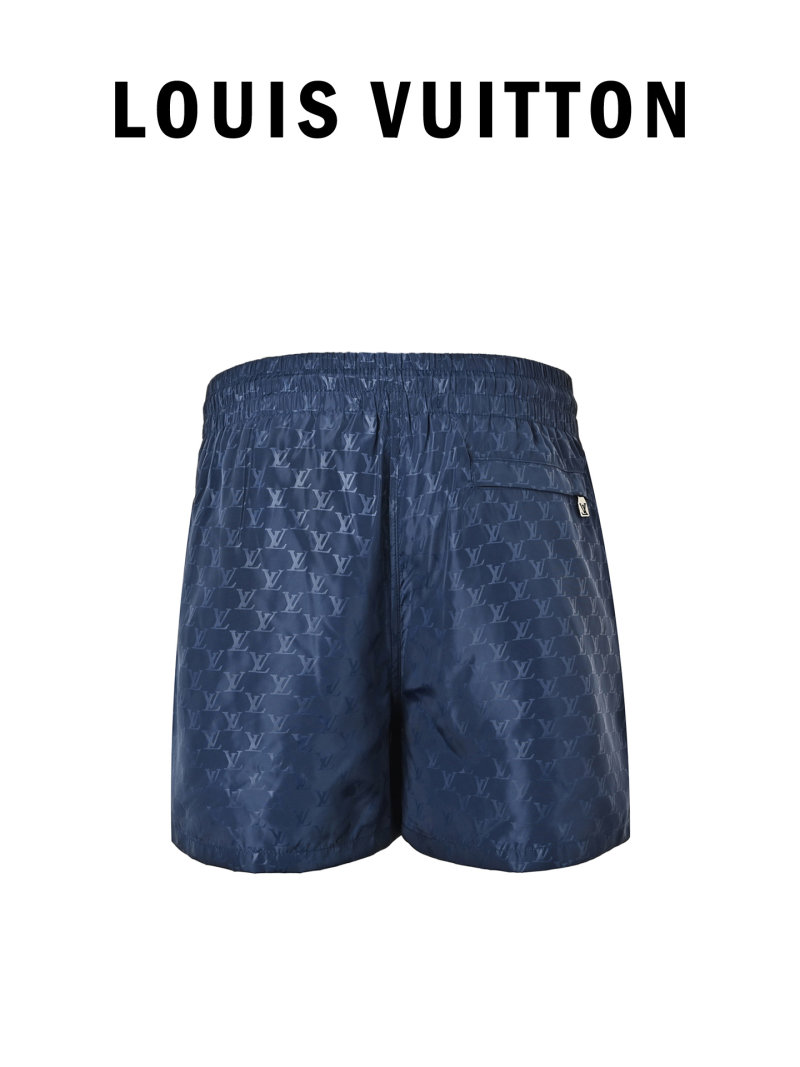 Louis Vuitton Navy Monogram Swim Shorts view