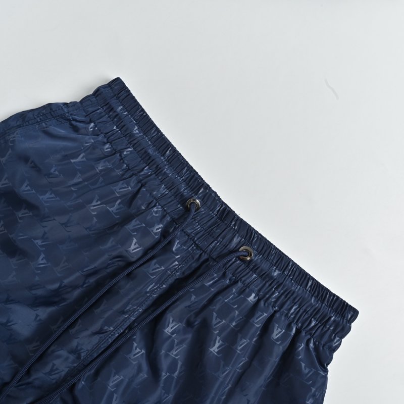 Louis Vuitton Navy Monogram Swim Shorts view