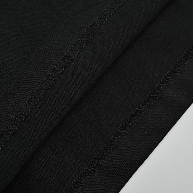 Black Short Sleeve T-Shirt with Chest Logo view