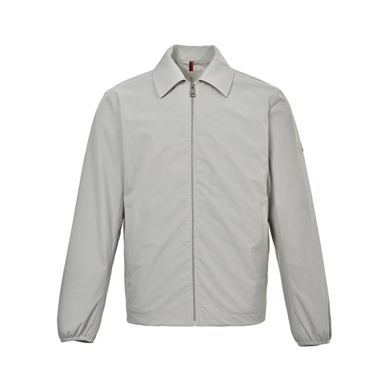 White Overshirt Zip Jacket