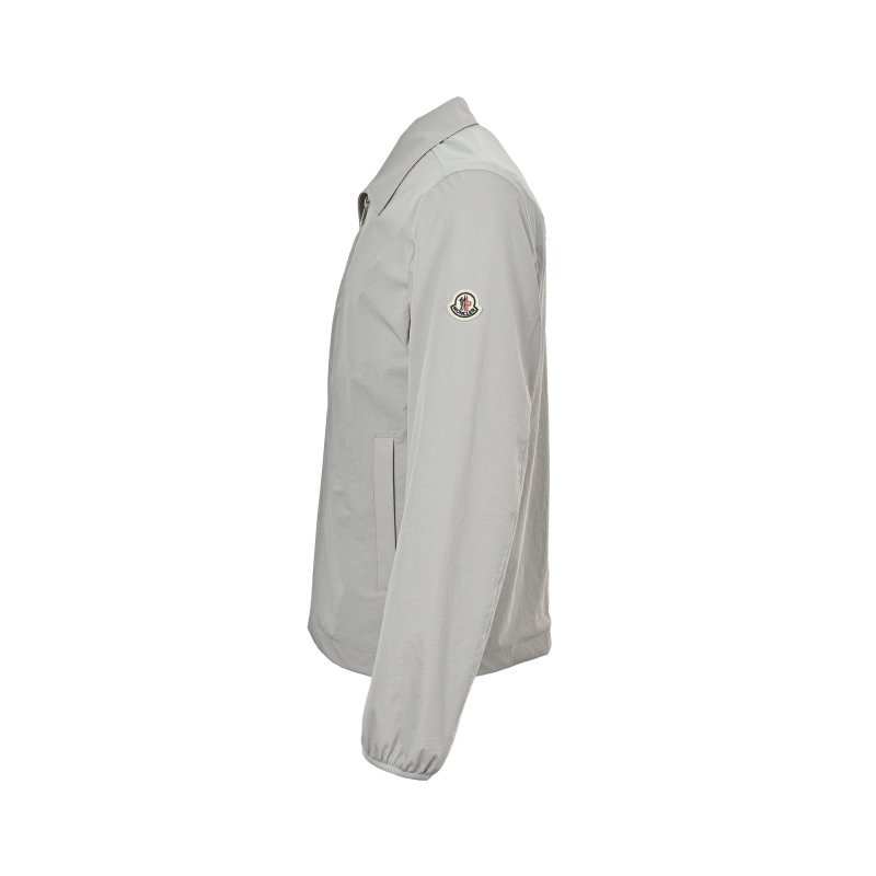 White Overshirt Zip Jacket view