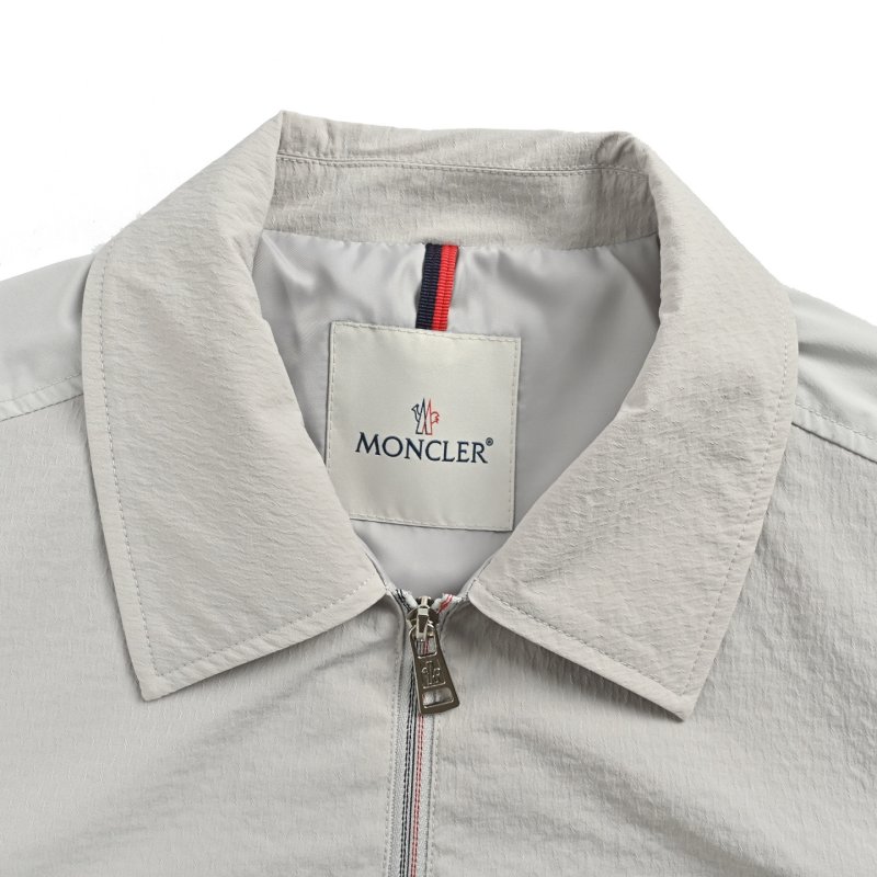 White Overshirt Zip Jacket view
