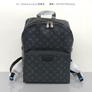 Louis Vuitton Discovery Monogram Eclipse Backpack Black view 2