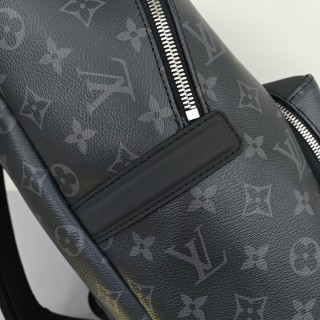 Louis Vuitton Discovery Monogram Eclipse Backpack Black view 6