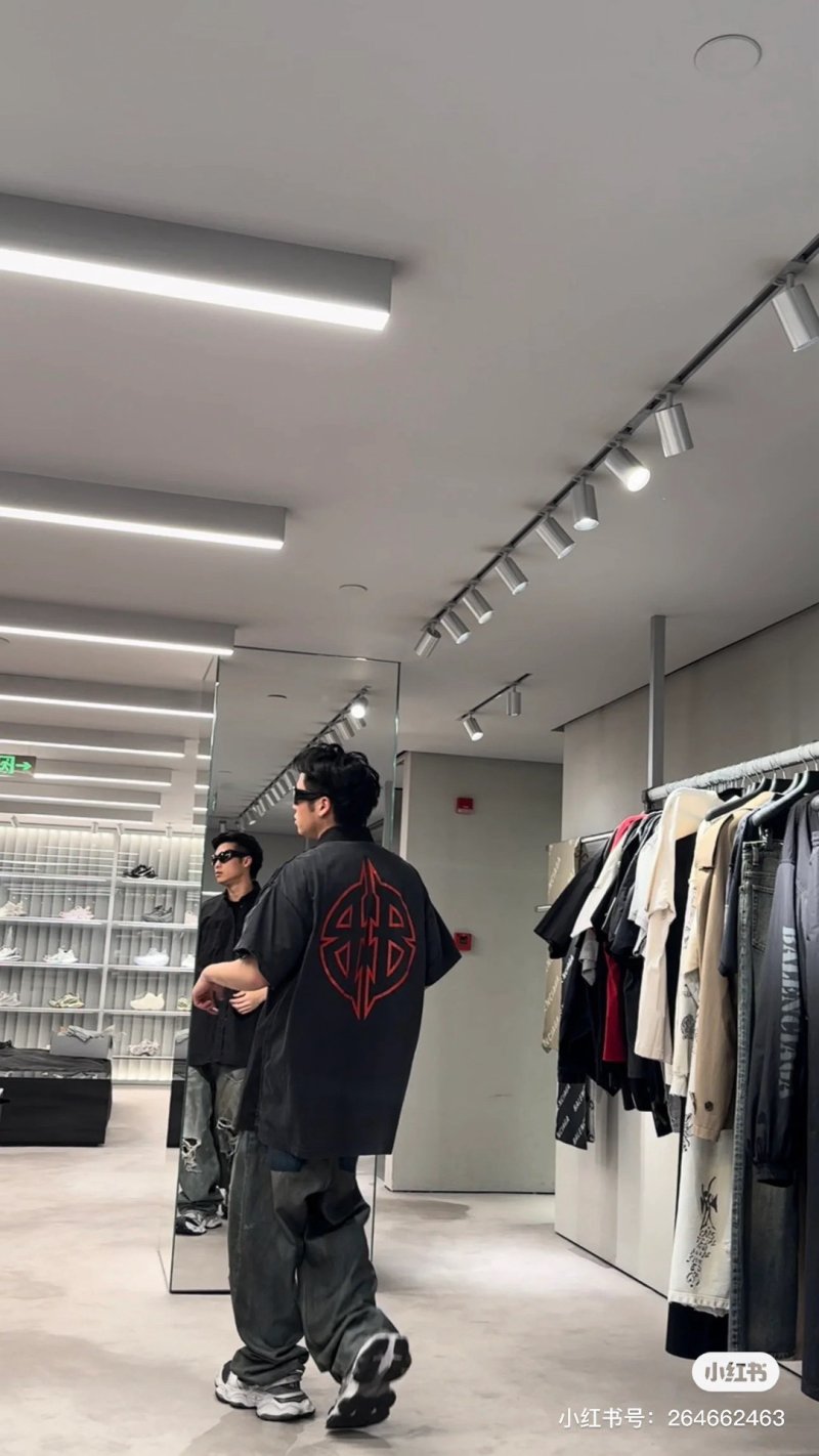 Chrome Hearts Black Red Cross Oversized Shirt