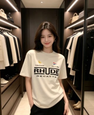White Graphic Print Short Sleeve T-Shirt view 5