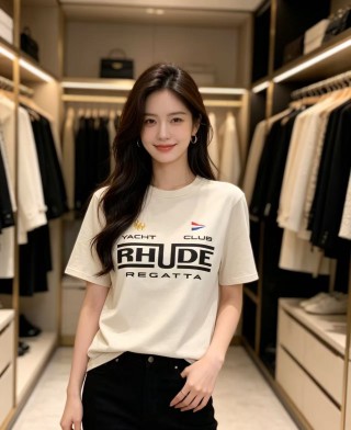 White Graphic Print Short Sleeve T-Shirt view 7