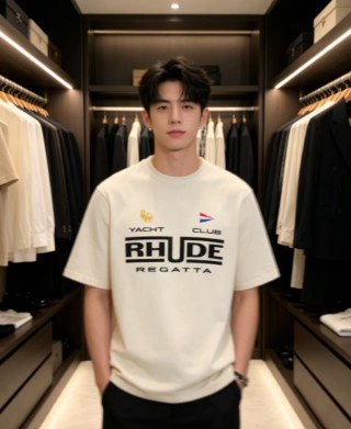 White Graphic Print Short Sleeve T-Shirt view 8