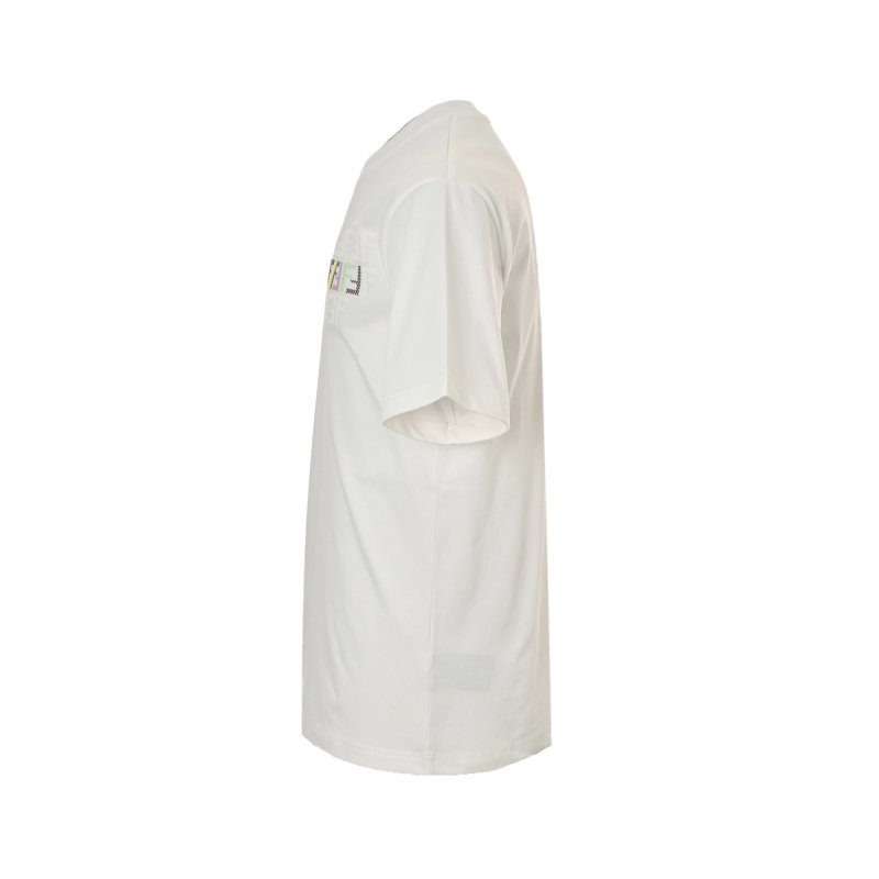 Fendi Multicolor Logo White T-Shirt view
