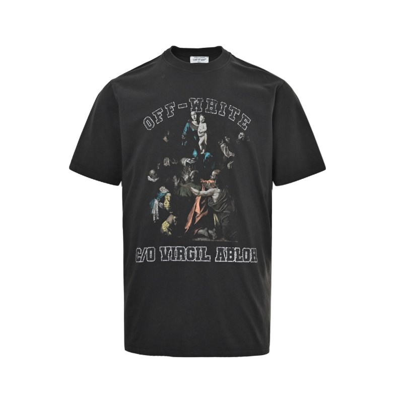 Vintage Graphic Black T-Shirt with Oversized Fit view