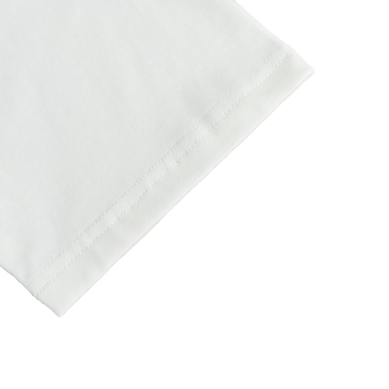 White Graphic Print Short Sleeve T-Shirt view