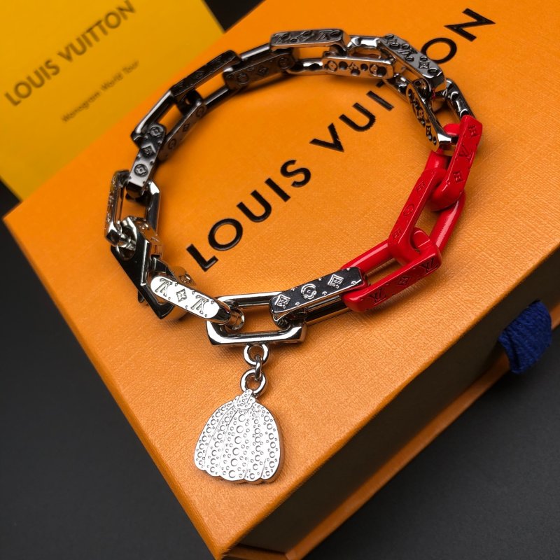 Louis Vuitton LV x YK Monogram Chain Bracelet with Pumpkin Charm view