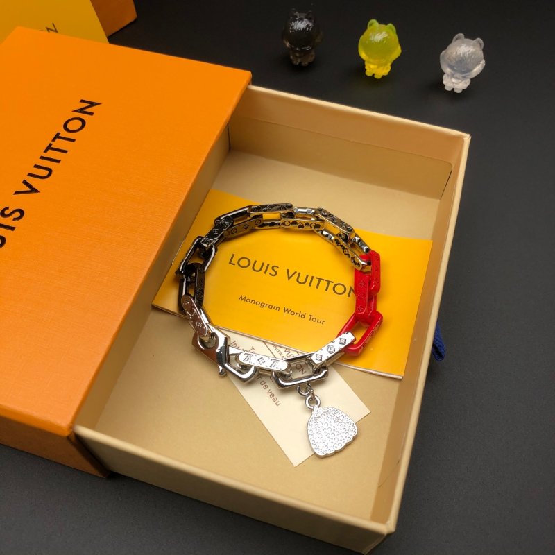 Louis Vuitton LV x YK Monogram Chain Bracelet with Pumpkin Charm view