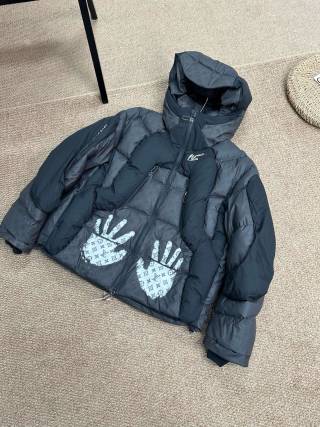 Nike Black Puffer Down Jacket view 2