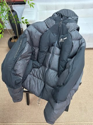 Nike Black Puffer Down Jacket view 5