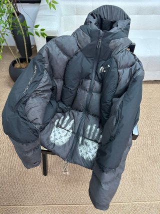 Nike Black Puffer Down Jacket view 6