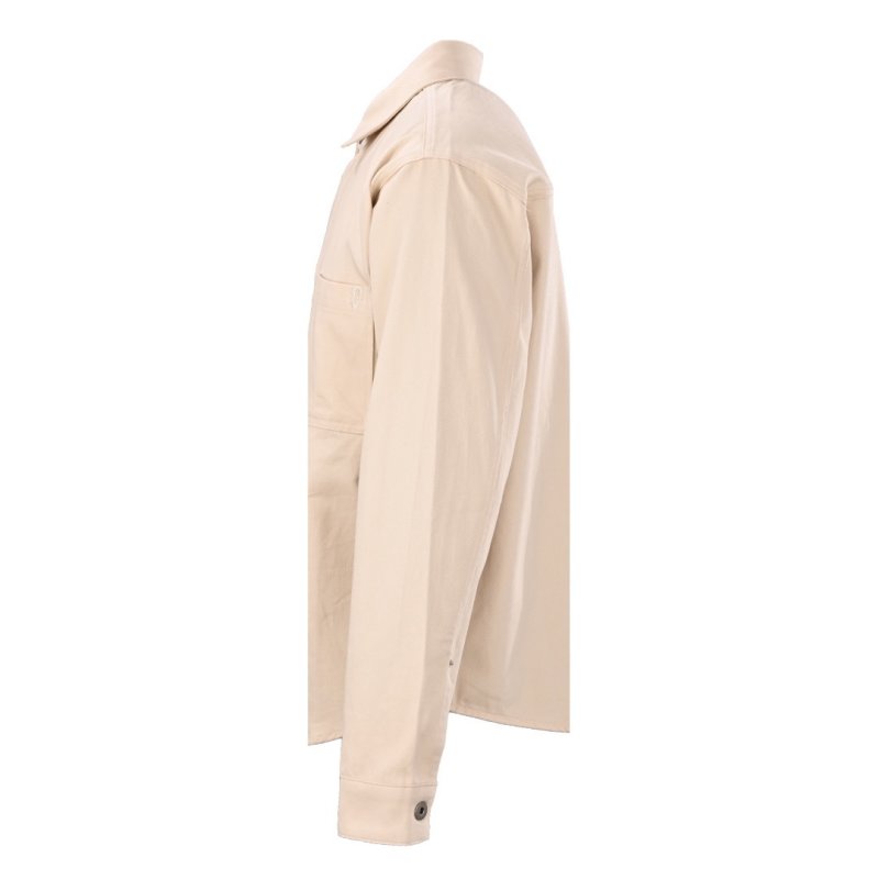 Stone Island Cream Overshirt Jacket view