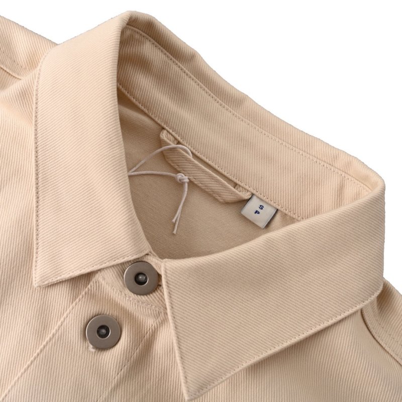 Stone Island Cream Overshirt Jacket view