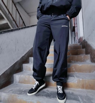 Balenciaga Navy Technical Trousers