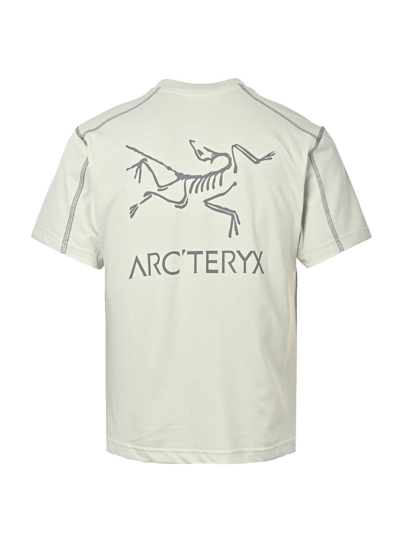 Arc'teryx Bird Emblem Cream Short Sleeve T-Shirt view