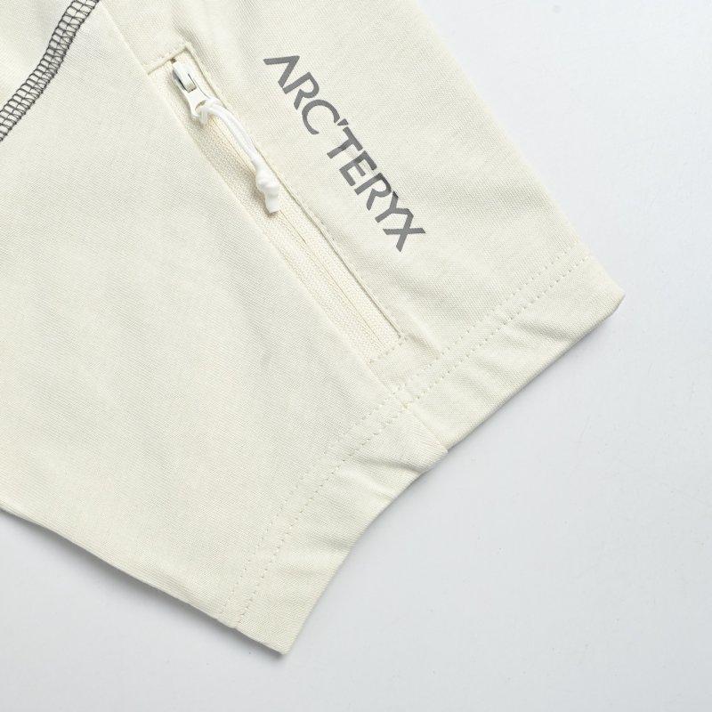 Arc'teryx Bird Emblem Cream Short Sleeve T-Shirt view