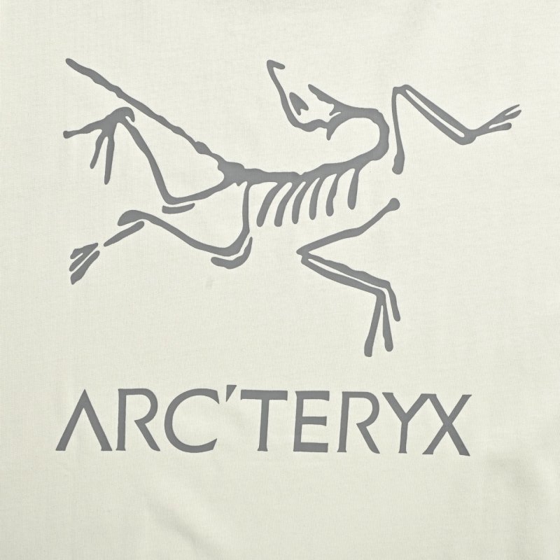 Arc'teryx Bird Emblem Cream Short Sleeve T-Shirt view