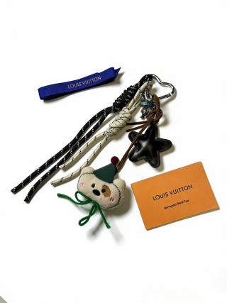 Louis Vuitton Anger Forest Charm Keychain Multi-Color